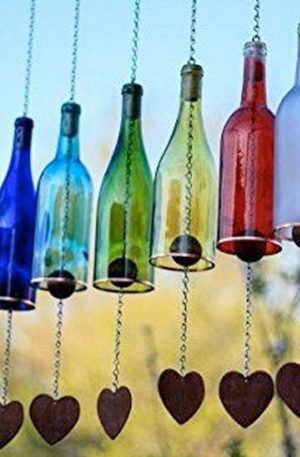 Recycle Products Harmony Wine Bottle Chimes