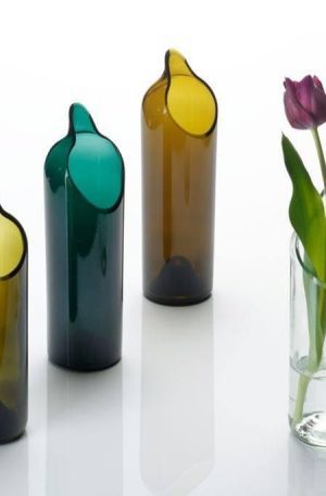 Recycle Products Curved Elegance Vases